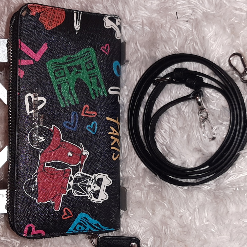 Karl Lagerfeld Paris Wallet Crossbody, preloved - Picture 15 of 15